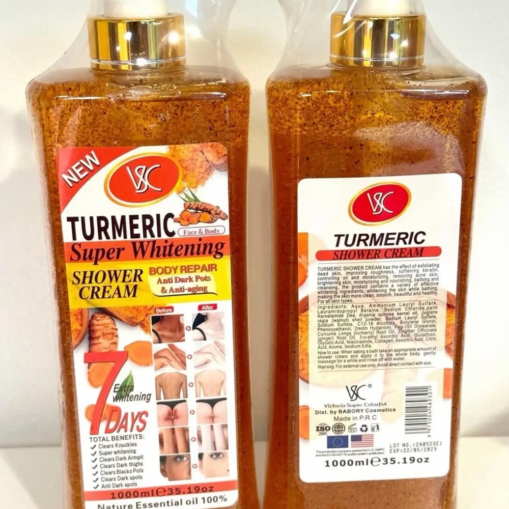 Turmeric Shower Cream - Gold
